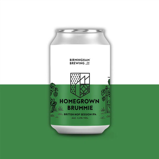 Homegrown Brummie beer artwork