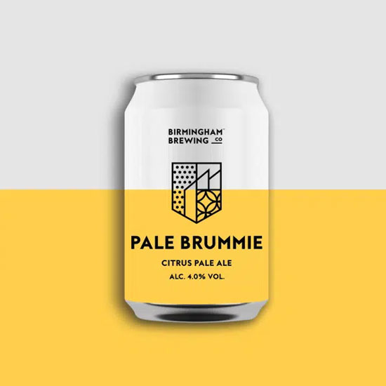 Pale Brummie beer artwork