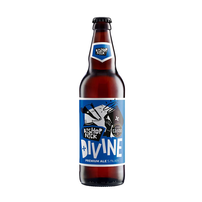Divine beer artwork