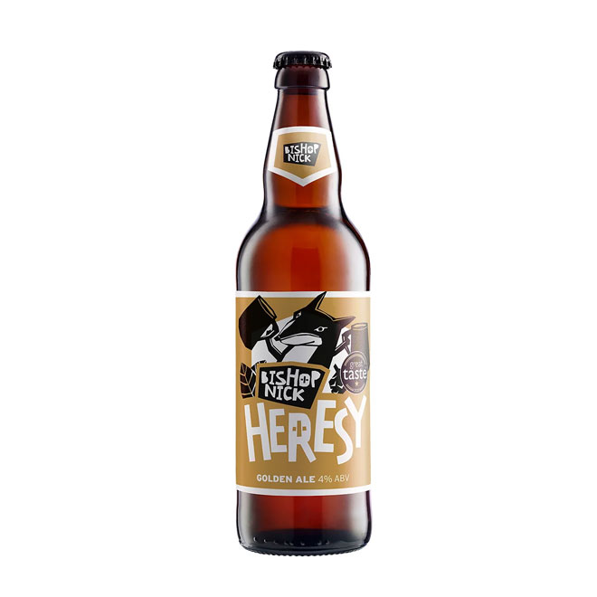 Heresy beer artwork