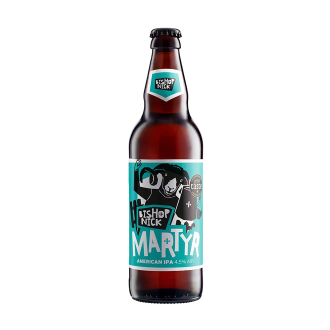 Martyr IPA beer artwork