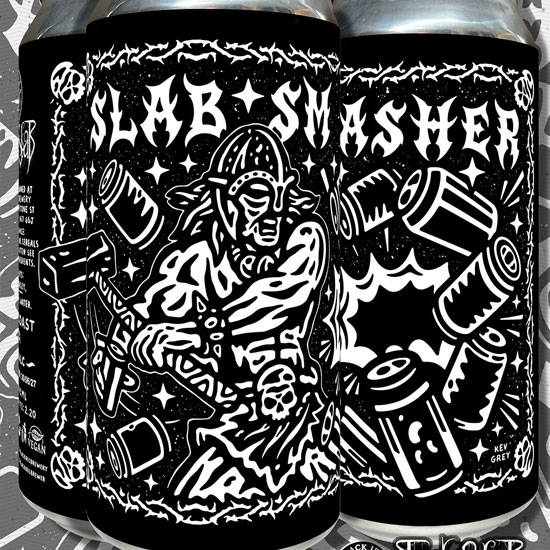 Slab Smasher beer artwork