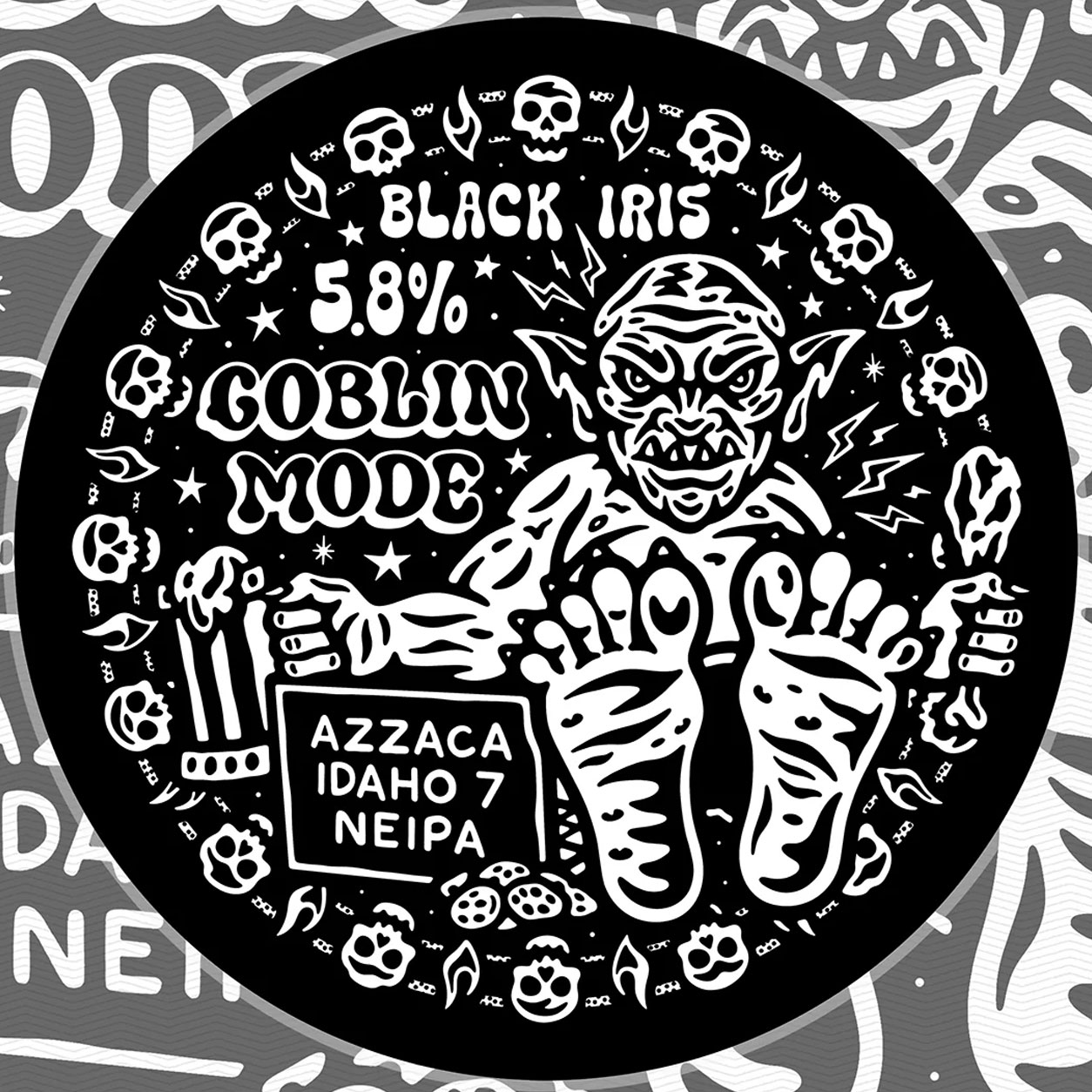 Goblin Mode beer artwork