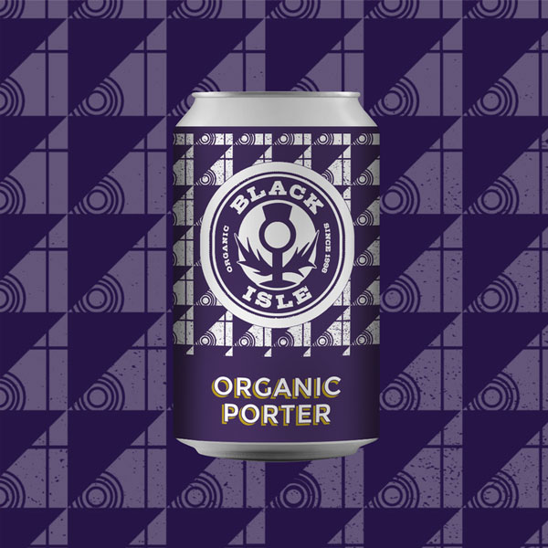 Organic Porter beer artwork