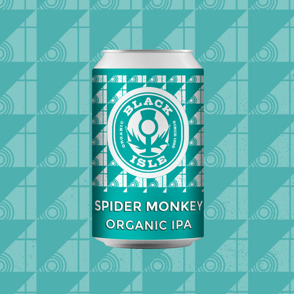 Spider Monkey beer artwork