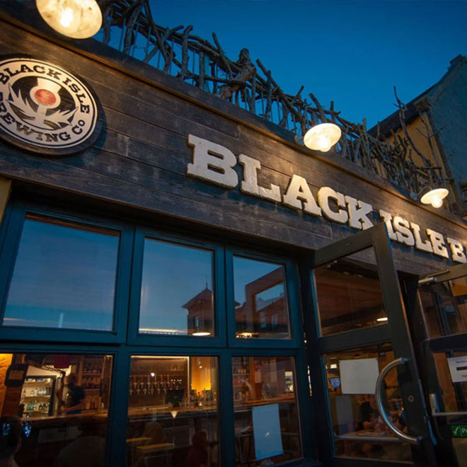 Black Isle Bar Fort William taproom