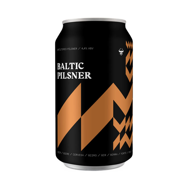 Baltic Pilsner beer artwork