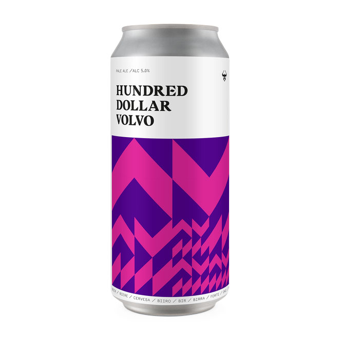 Hundred Dollar Volvo beer artwork