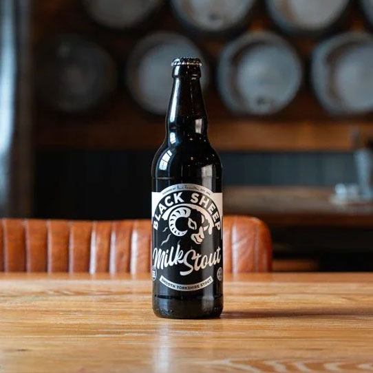 Milk Stout beer artwork