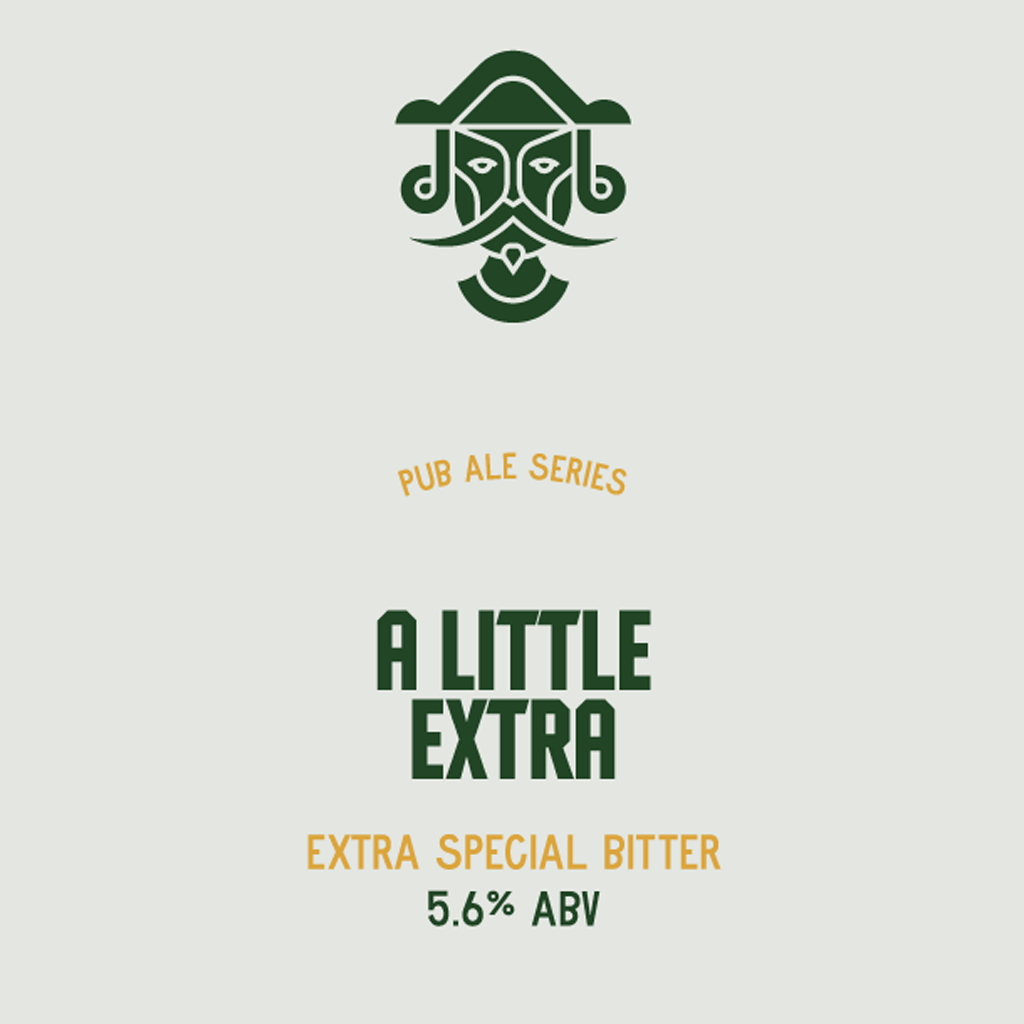 A Little Extra beer artwork