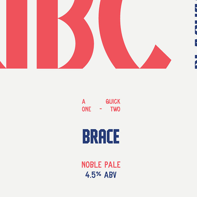 Brace beer artwork