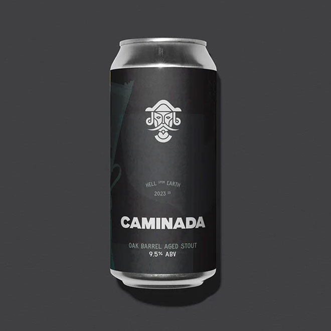 Caminada Imperial Stout - Oak Barrel Aged beer artwork