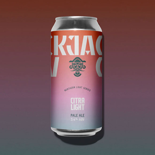 Citra Light beer artwork