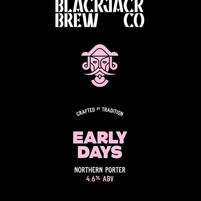 Early Days beer artwork