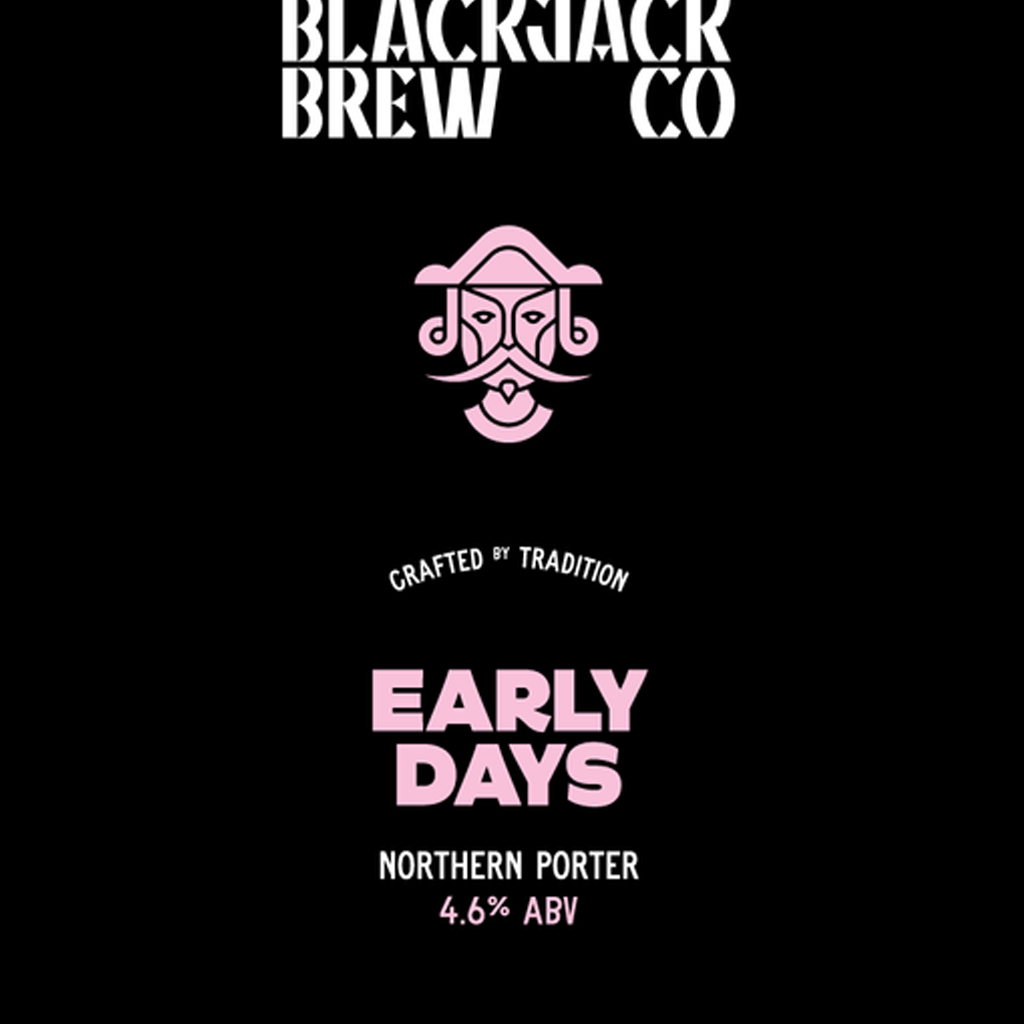 Early Days beer artwork