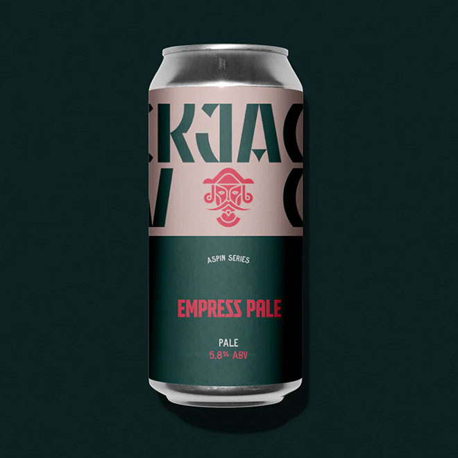 Empress Pale beer artwork