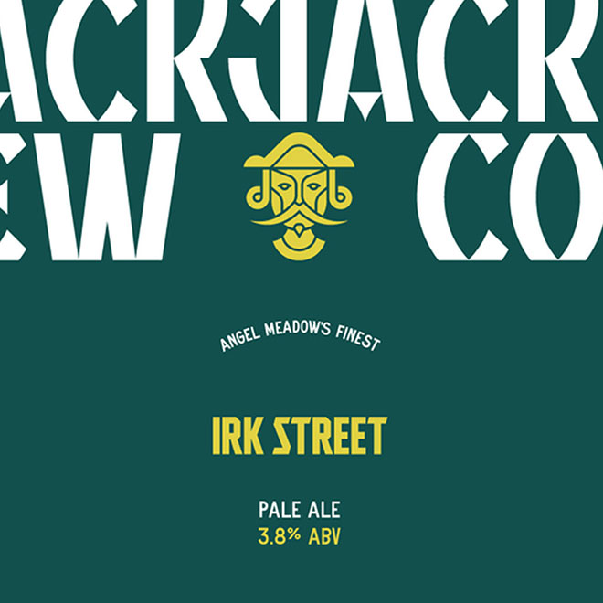 Irk Street Pale beer artwork