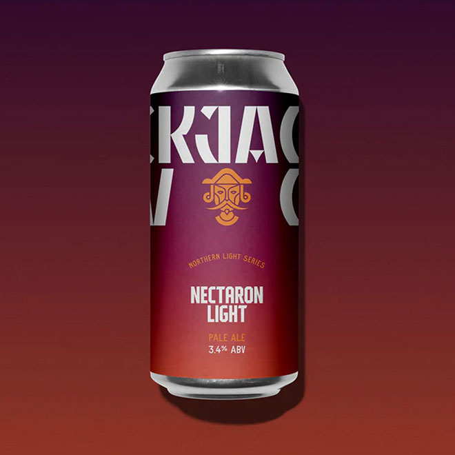 Nectaron Light beer artwork