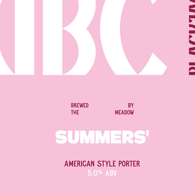 Summers Porter beer artwork