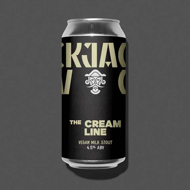 The Cream Line beer artwork