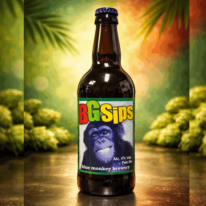 BG Sips beer artwork