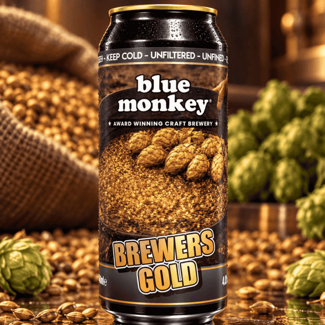 Brewers Gold beer artwork