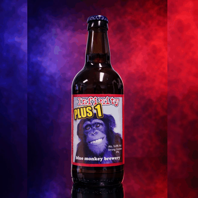 Infinity Plus 1 beer artwork