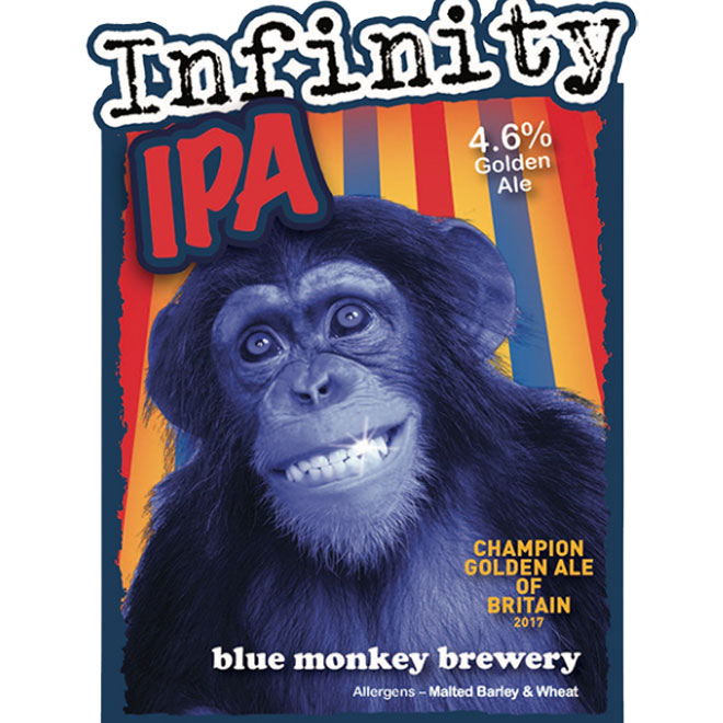 Infinity beer artwork