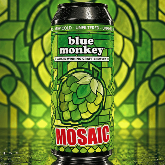 Mosaic GF Session Pale Ale beer artwork