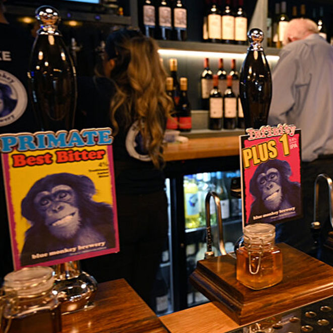 Blue Monkey Brewery Taproom taproom