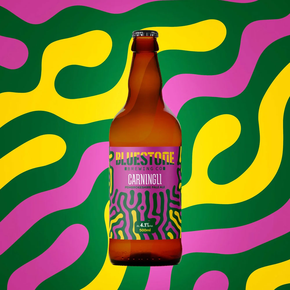 Carningli beer artwork