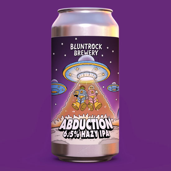Abduction beer artwork