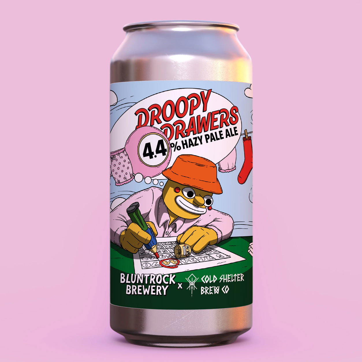 Droopy Drawers beer artwork