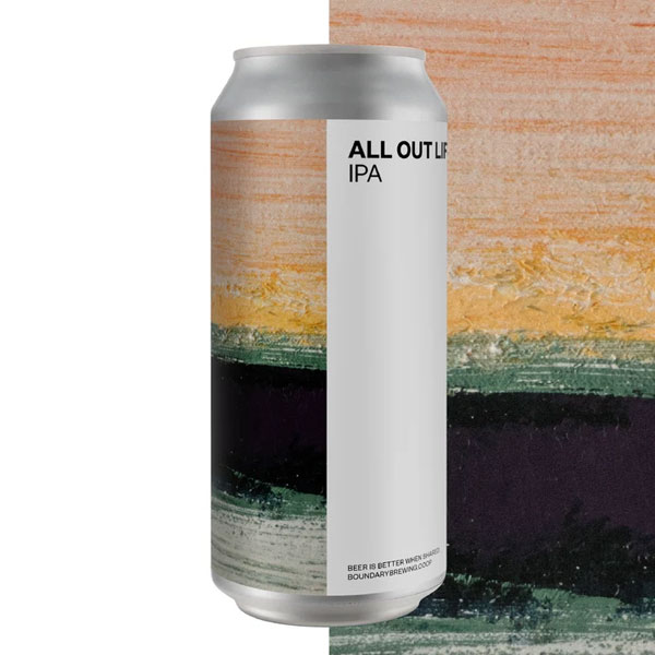 All Out Life beer artwork