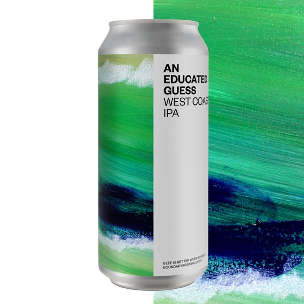 An Educated Guess beer artwork
