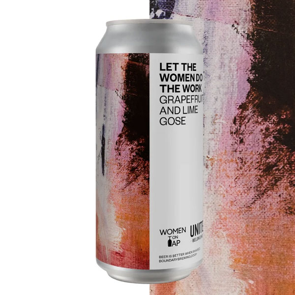 Let the Women Do the Work beer artwork
