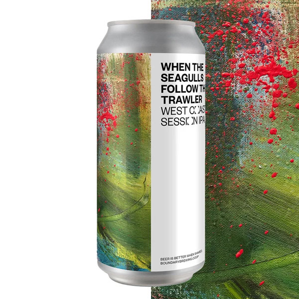 When the Seagulls Follow the Trawler beer artwork