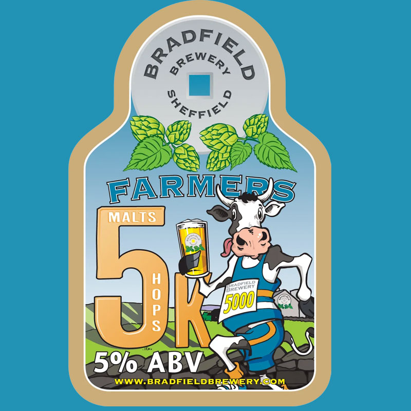 Farmers 5K beer artwork