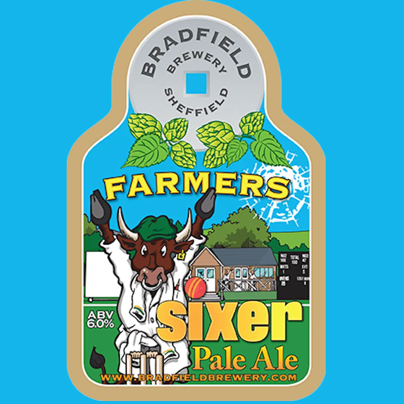 Farmers Sixer beer artwork