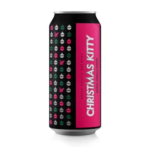 Christmas Kitty beer artwork