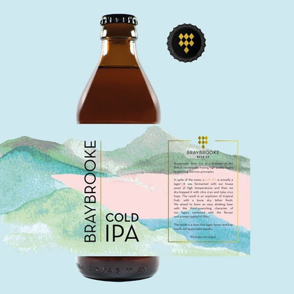 Cold IPA beer artwork