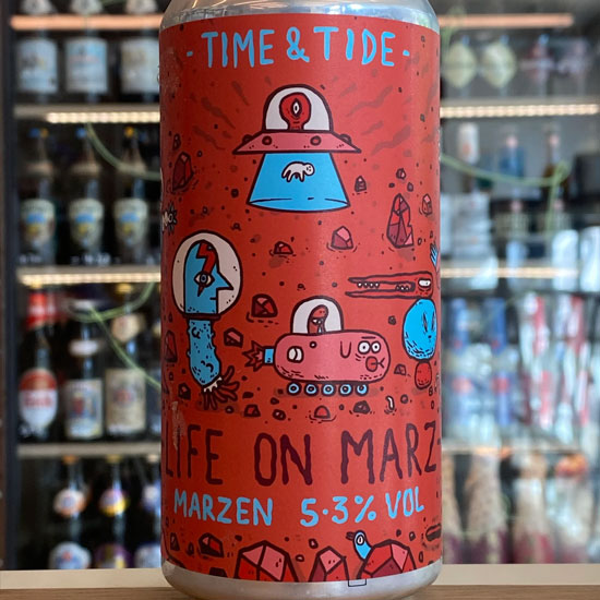 Life On Marz beer artwork