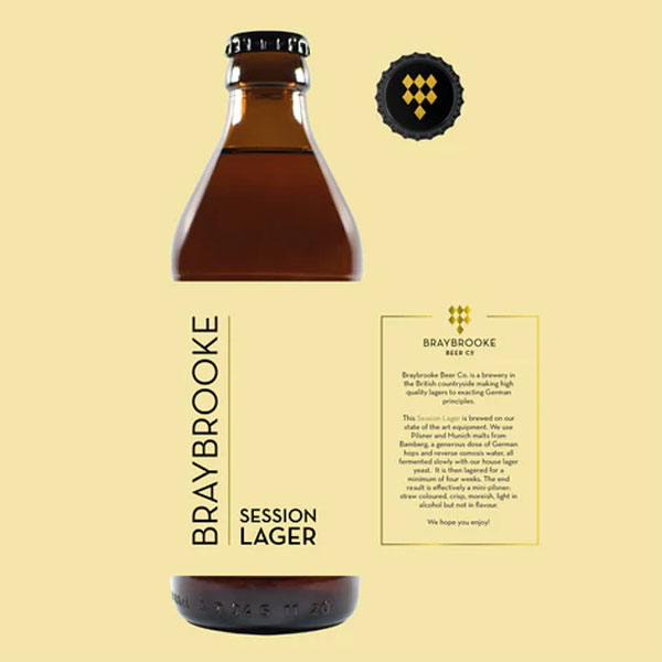 Session Lager beer artwork