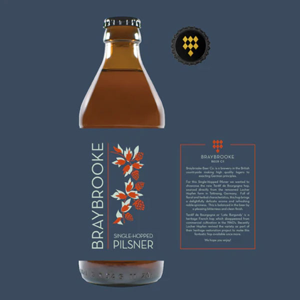 Single Hop Pilsner beer artwork