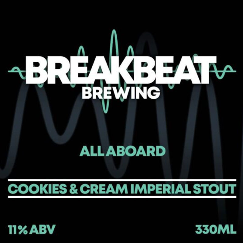 All Aboard beer artwork