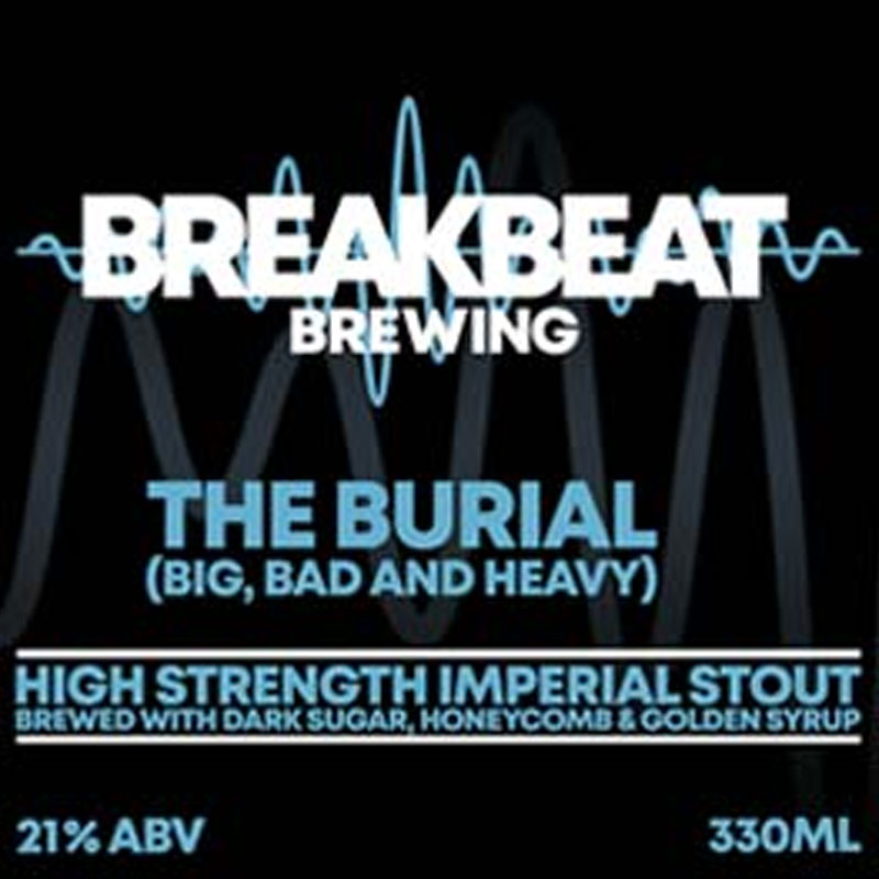 The Burial (Big, Bad And Heavy) beer artwork