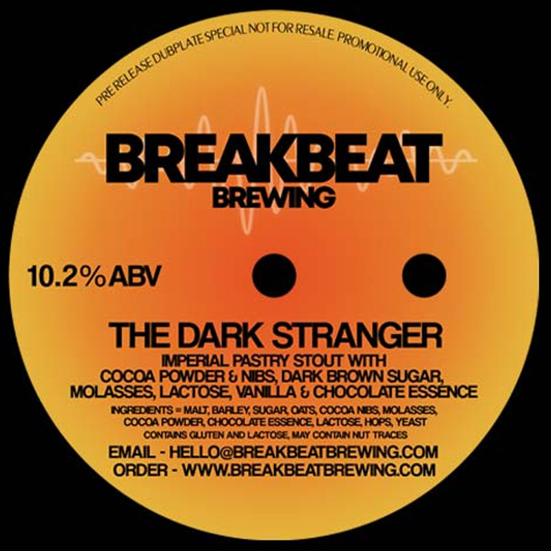 The Dark Stranger beer artwork