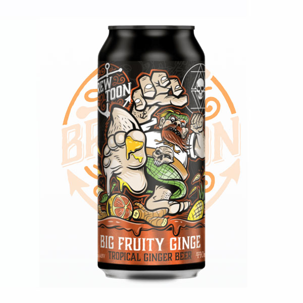 Big Fruity Ginge beer artwork