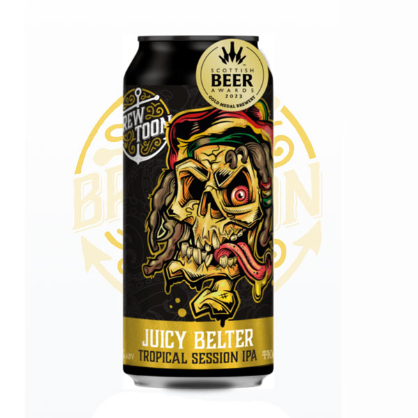 Juicy Belter beer artwork