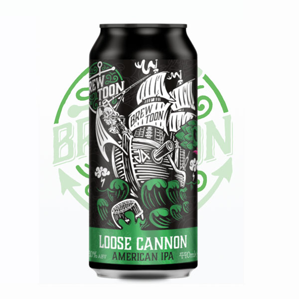 Loose Cannon beer artwork